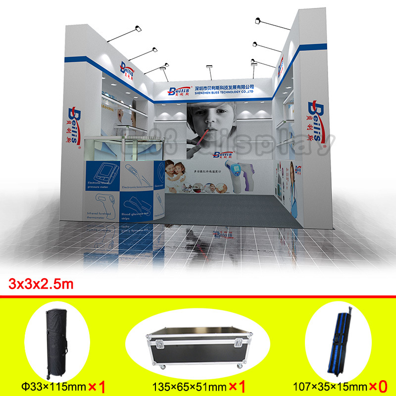 Colorful Customize Design Exhibition Pop up DIY Display for Exhibition