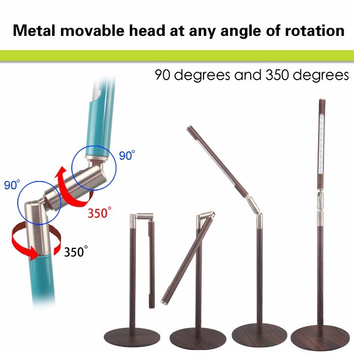 LED Book Light Unique Folding Touch Desk Lamps LED Metal LED Table Lamps LED Reading Light LED Light