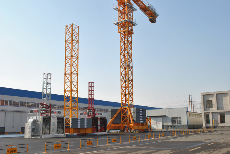 Construction Crane Tc5010 with Max Load 6t Jib Length 50m