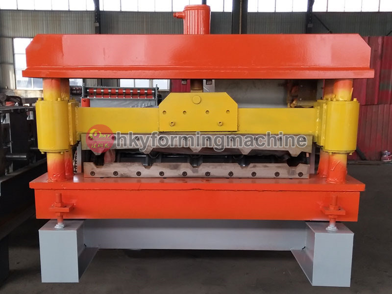 840 Ibr Trapezoidal Profile Metal Roofing Sheet Cold Roll Forming Machine