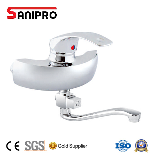 Sanipro Wall Mounted Single Handle Shower Faucet