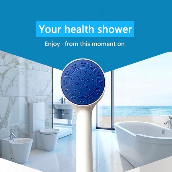 Water Saving Colorful High Pressure Hand Hold SPA Shower Heads Bathroom Accessories