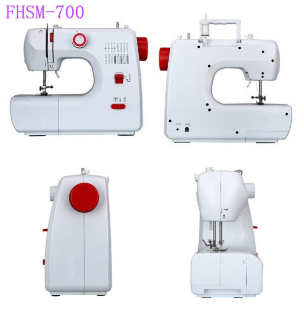 Household Electric Buttonhole Mini Stitching Sewing Machine (fhsm-700)