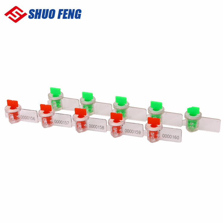 China Supplier High Security Plastic Electronic Push Meter Seal