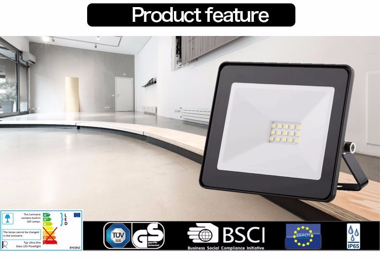 Ultra Slim SMD 10W 30W 50W Outdoor LED Floodlight with Ce RoHS