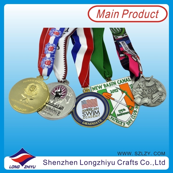 Custom Wholesale Medals Canada Hockey Medals Plated Gold Silver Bronze