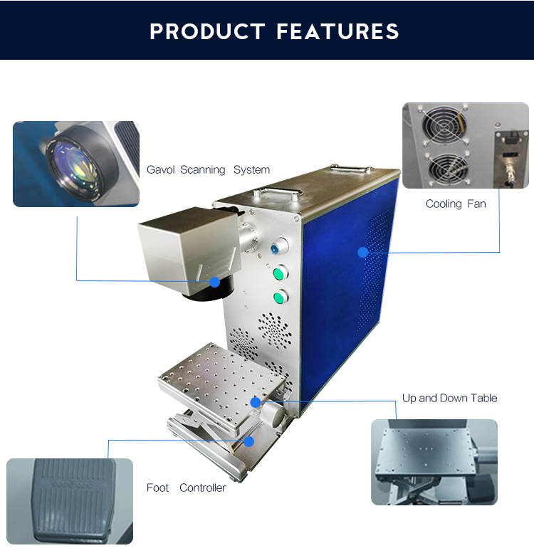 Ce/FDA Certificate Fiber Laser Marking Equipment From China Manufacturer