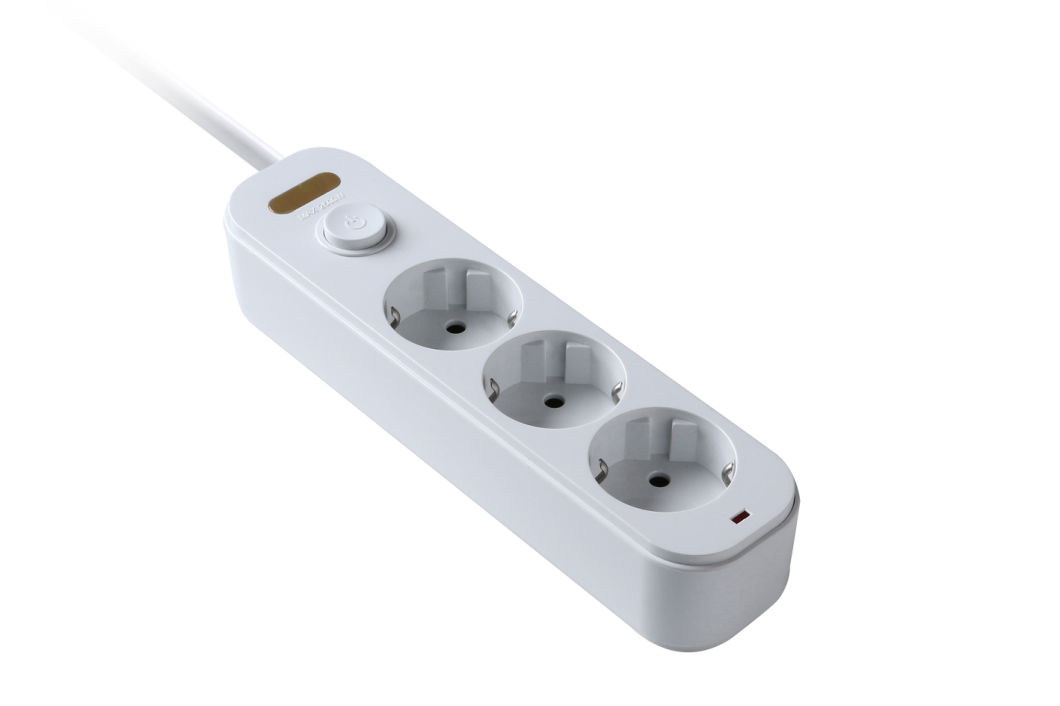 Individual Switch Universal Electric Extension Power Socket (GH3W)