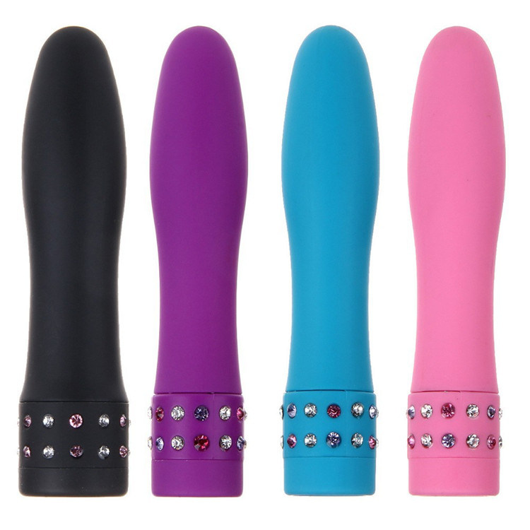 Wholesale Mini Diamond AV Magic Wand Massager Vibrator Sex Toys