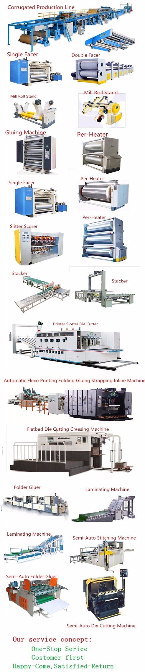 3 Colors Corrugated Paperboard Printing Slotting Machine