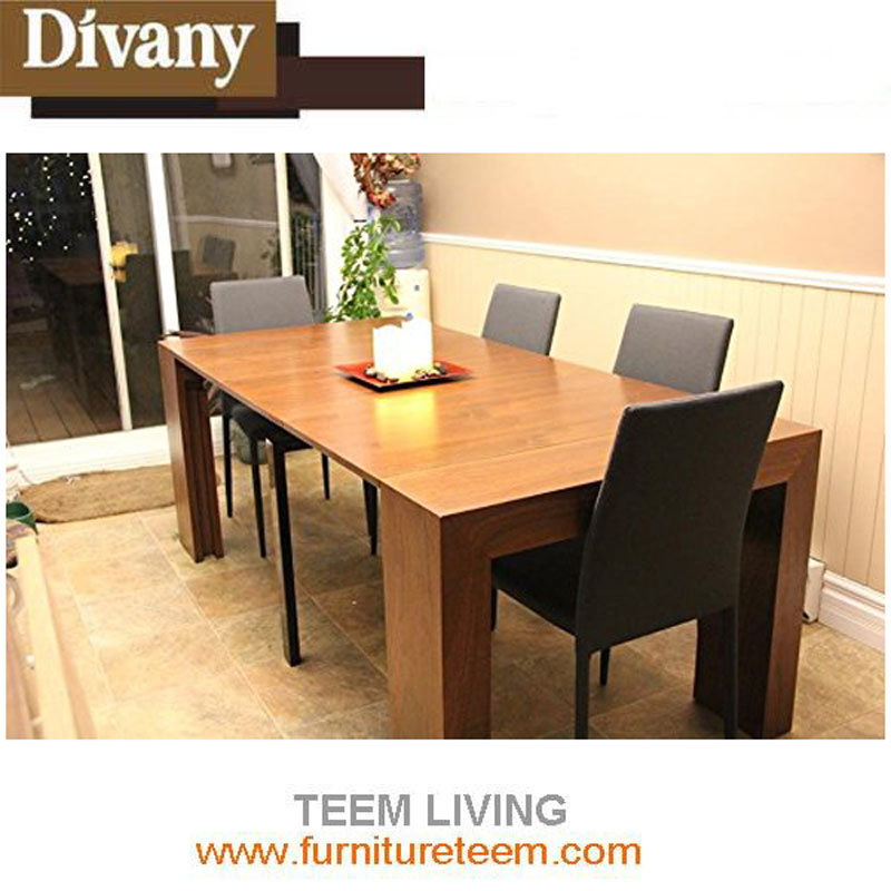 8 Person Round Dining Table Adjustable Dining Table