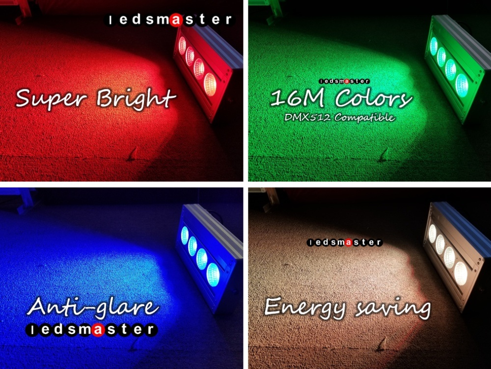 Outdoor RGB RGBW LED Flood Lamp LED DMX Flood Light 240W