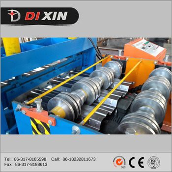 Steel Structure Metal 688 Deck Roll Forming Machine Floor Decking Steel Galvanized Floor Decking Roll Forming Machine