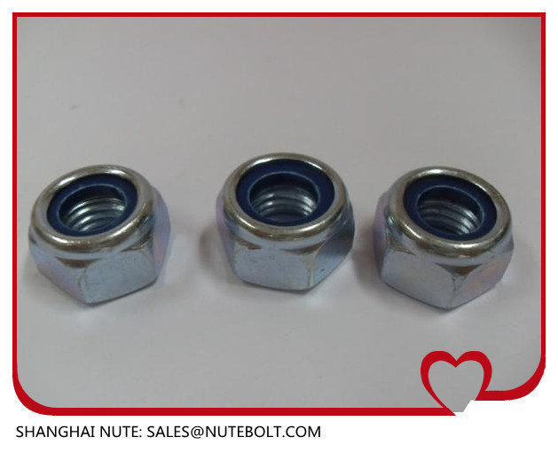 Stainless Steel 304 316 Hex Lock Nuts DIN985 DIN982 ANSI M5-M30