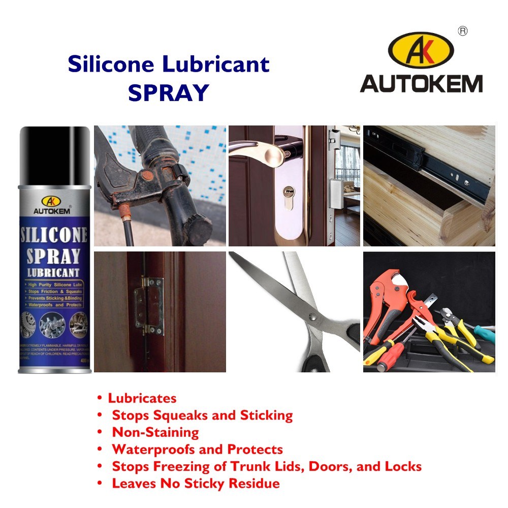 Silicone Spray Lubricant, Multi-Purpose Light Lubricant Spray