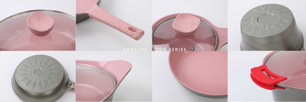 2018 New Aluminum Die-Casting Nonstick Casting Cookware Set (CLA004 SERIES)