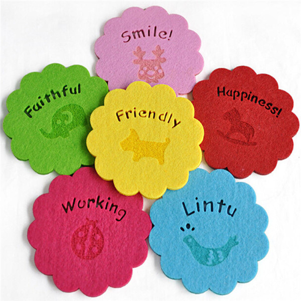 Attractive Design Felt Coaster Place Mat for Wholesale