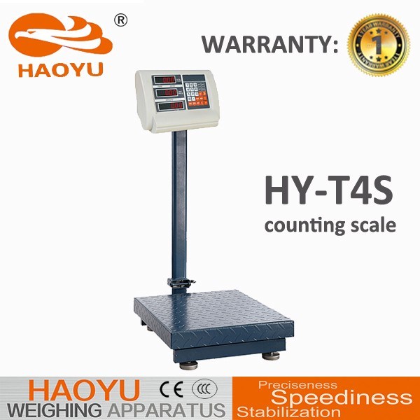 Electronic Balance Weighing Counting Platform Scale with Foldable Pole