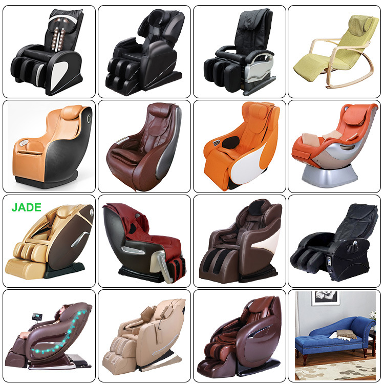 Full Body Shiatsu Foldable Reclining Wood Massage Chair