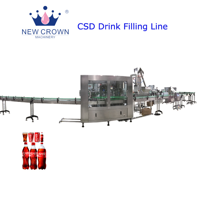 China Carbonated Drink Bottle Filling Machine