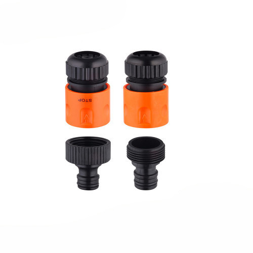 Plastic Water Quick Connect Hose Fittings Tools Garden Hydraulic Hose Fittings