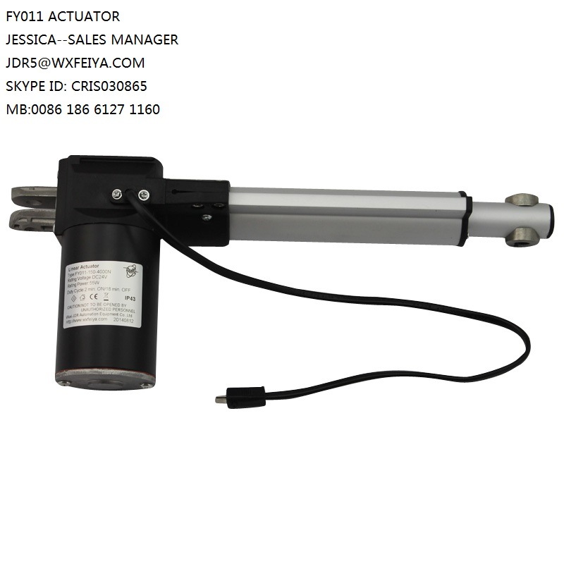 Waterproof Protect Feature and Permanent Magnet Construction Linear Actuator