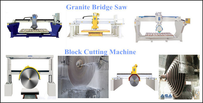 CNC Stone Bridge Diamond Wire Saw Cutting Granite/Marble Block