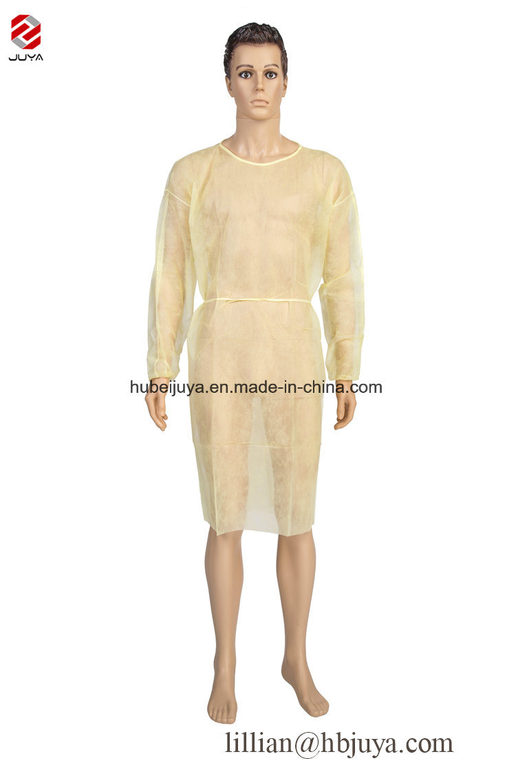 Non-Woven Material Cheap Sterile Chemotherapy Hospital Medical Surgical Disposable Gown