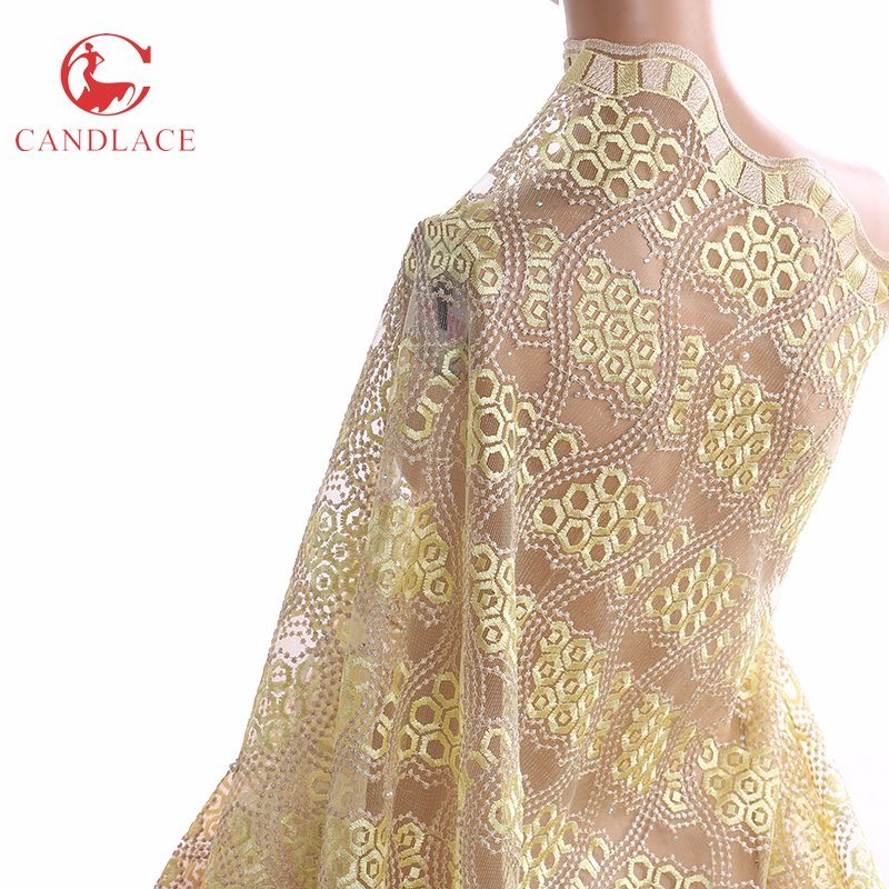 High Quality Fashion Tulle Lace Fabric with High Quality