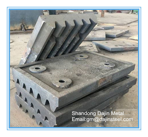 China OEM Factory Casting Parts Metso Sandvik Jaw Plate Jaw Cruhser Wear Parts