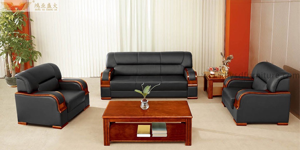 Luxury Antique Living Room Leather Sofa