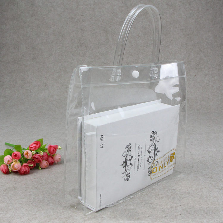 durable clear fashion lady plastic cosmetic bag(PVC bag)