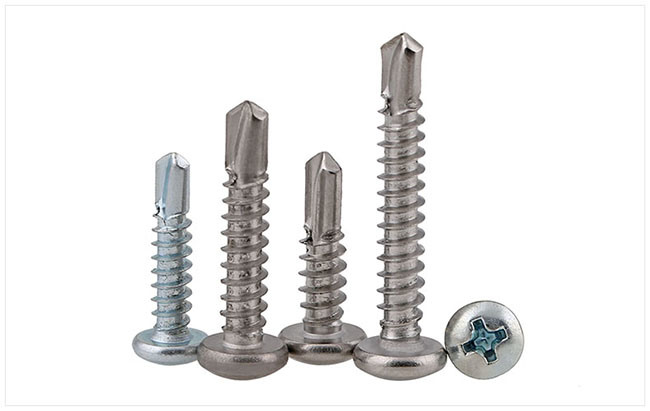 Philips Round Head Stainless Steel Self Drilling Screw