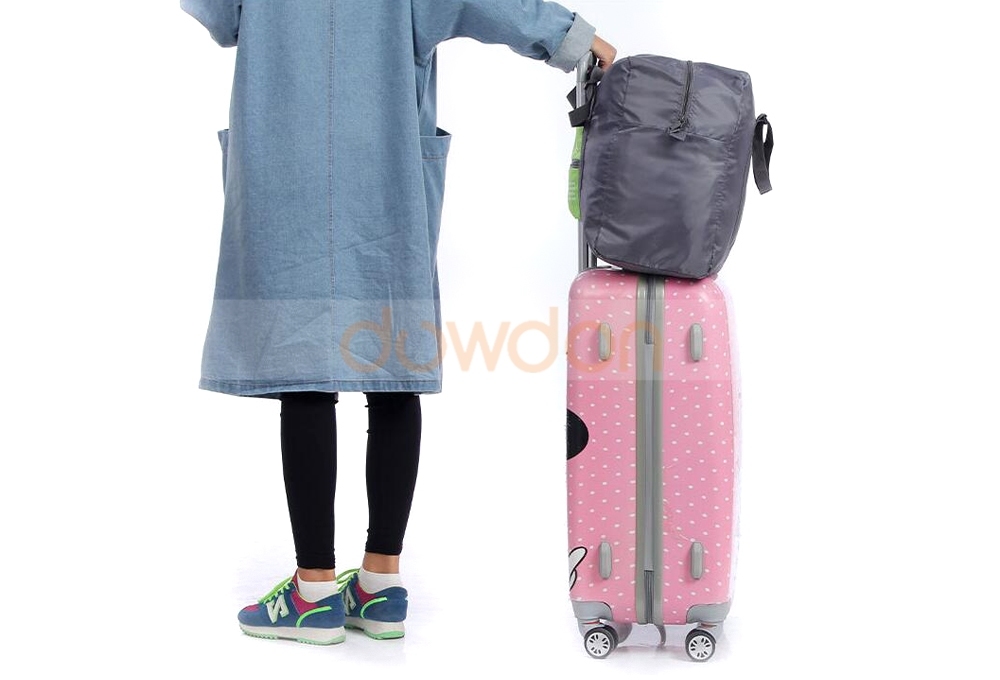 Foldable Travel Bag Portable Luggage Bag Waterproof Large Capacity Lightweight Duffel Bag