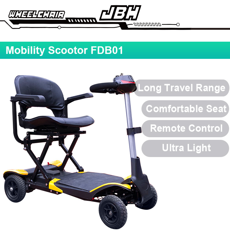 Folding Electric Wheelchair for Disabled Person
