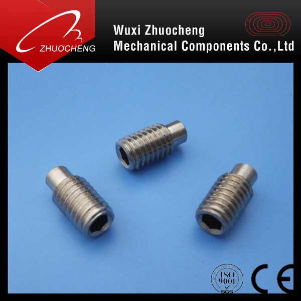 Stainless Steel Hex Socket Set Screw for Door Handle DIN914