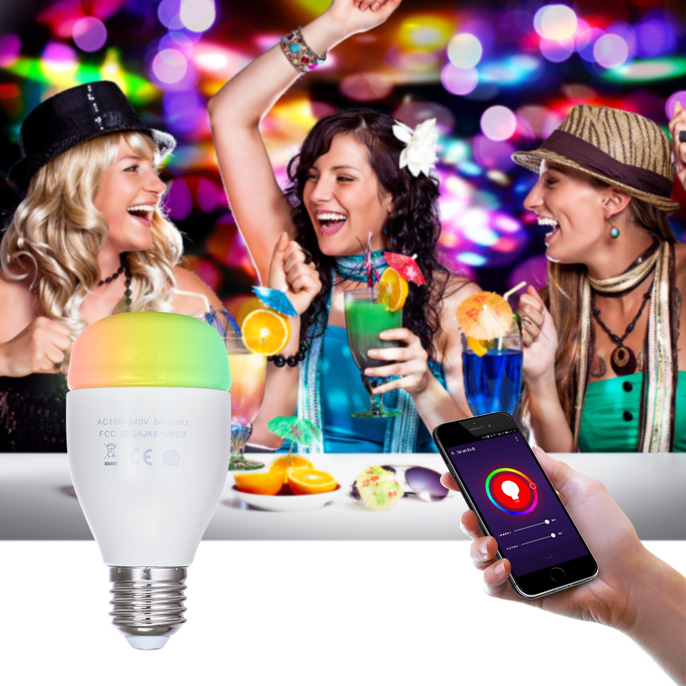 Smart WiFi LED Dimmable Light Bulb