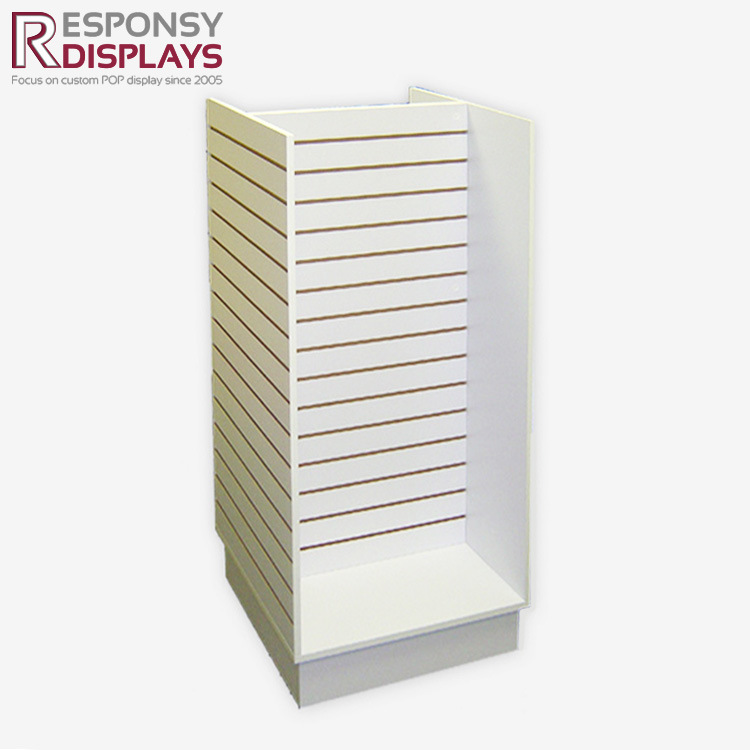 Shopping Mall Large Slat Wall MDF Display for Baby Clothes