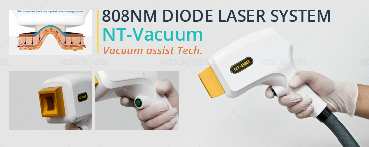 Professional Permanent Hair Removal Machine 808nm Diode Laser