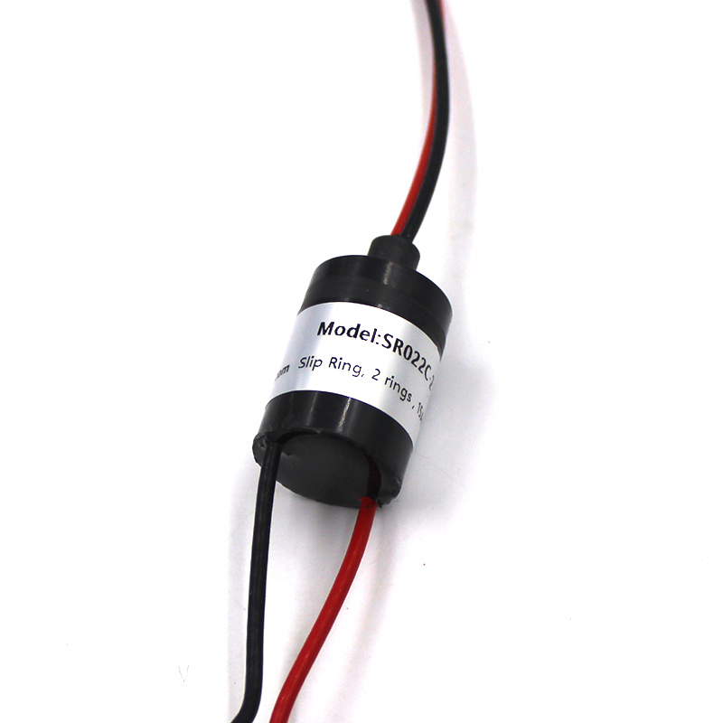Sr022c-2 Electrical Swivel Joint 2 Wires Slip Ring Motor Connector