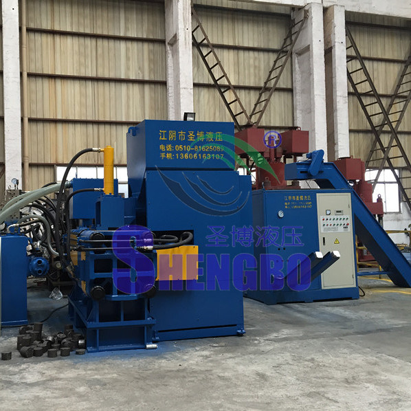 Recycled Steel Chips Briquetting Press (horizontal type)