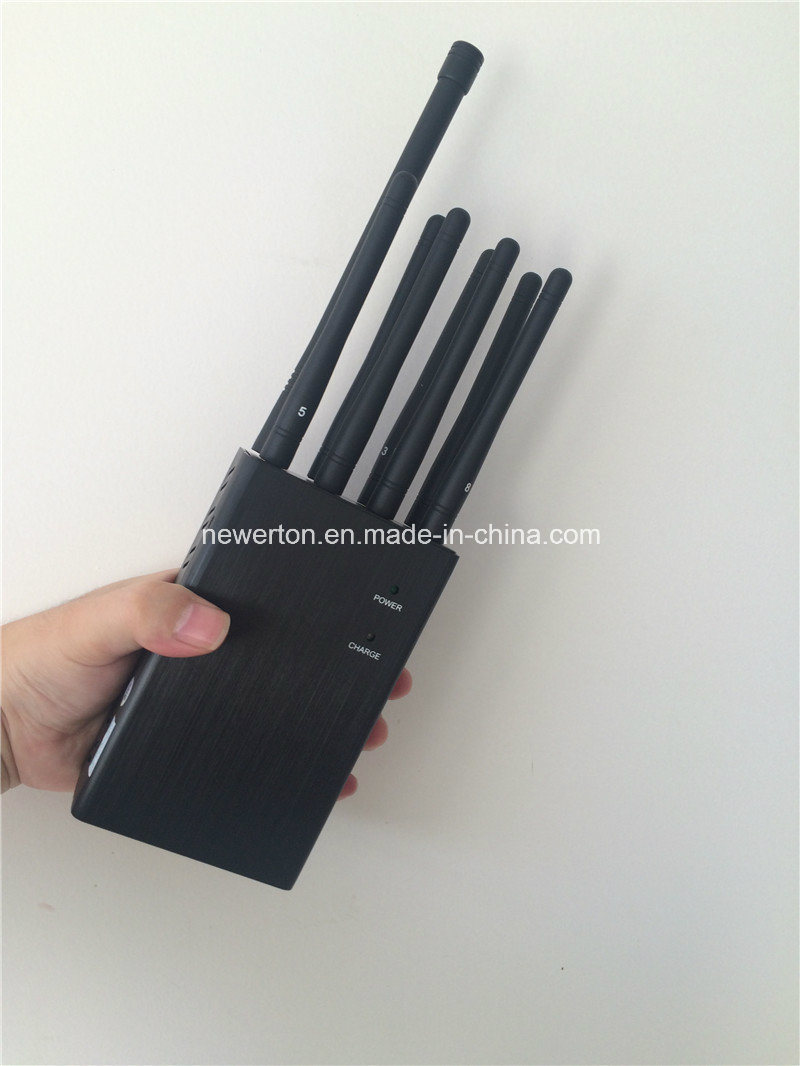 8-Antennas Cellphone Signal Inhibitor GPS Jammer WiFi Jammer Lojack Jammer