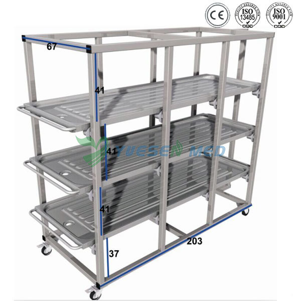 One-Stop Shopping Medical Hospital Morgue Transport Stretcher