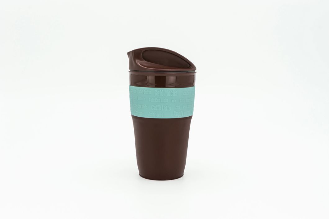 Premium Food Grade Disposable Single Double Ripple Juice Coffee Tea Milk Ice Cream Cup for Hot Cold Drink with Handle