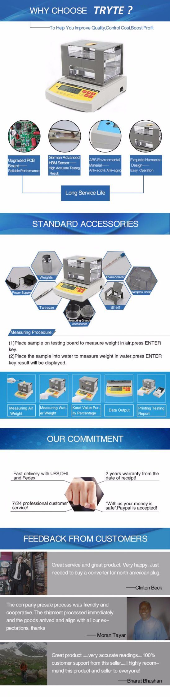 Gold Density Tester/Precious Metal Tester/Laboratory Instrument