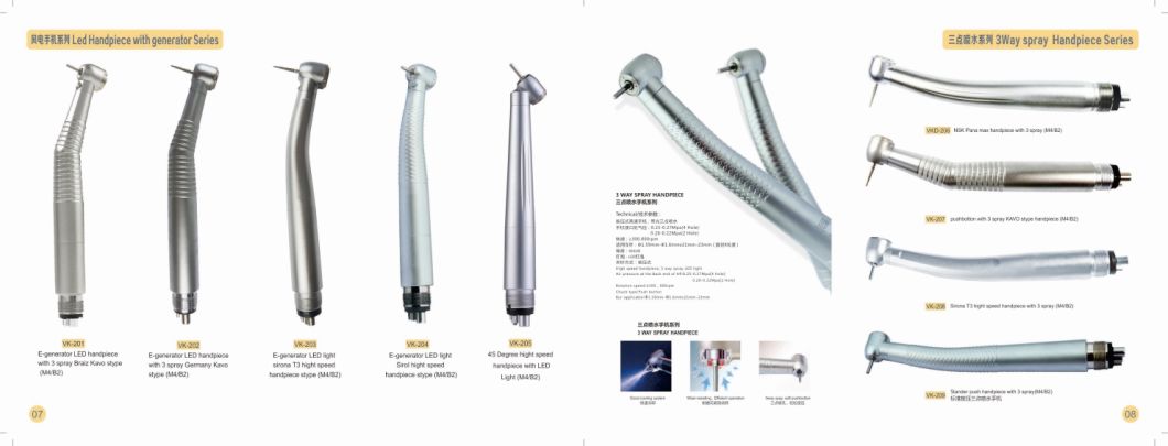 Hot Sale Dental Disposable Handpiece with CE