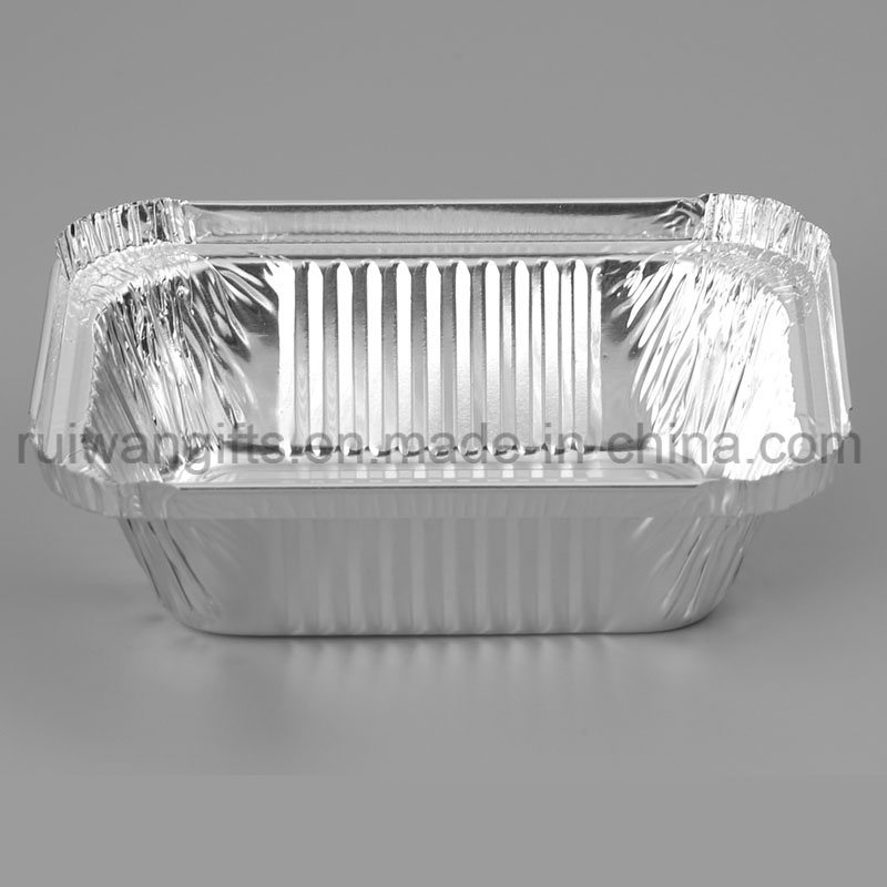 430ml Disposable Kitchen Use Aluminum Foil Container for Food Packaging