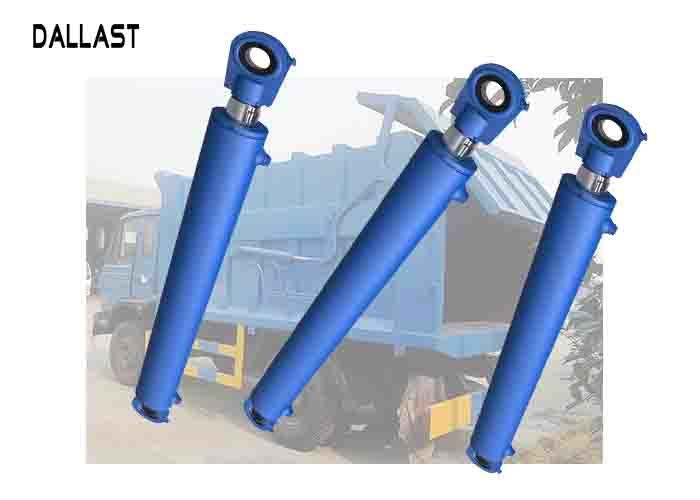Garbage Dump Truck Hydraulic Oil Cylinder with Stainless Steel Piston