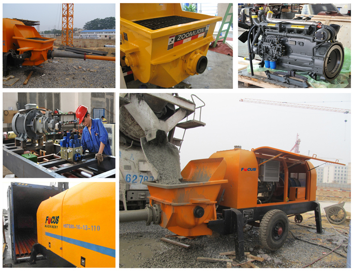 30m3/H Mini Diesel Concrete Pump Price