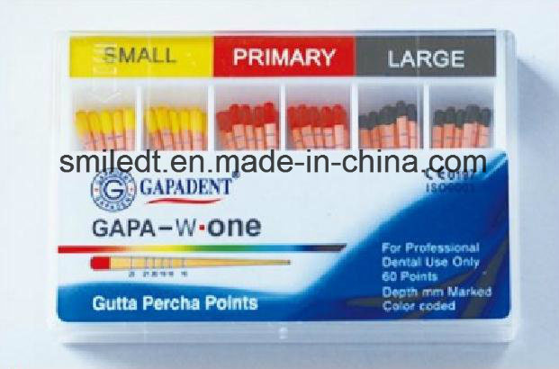 Gapa-W One Gutta Percha Point with Depth mm Marked